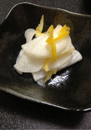 大根と柚子の即席漬け-レシピのメイン写真