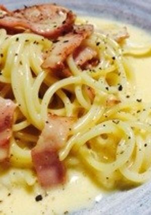 手軽に作りたい濃厚カルボナーラ-レシピのメイン写真