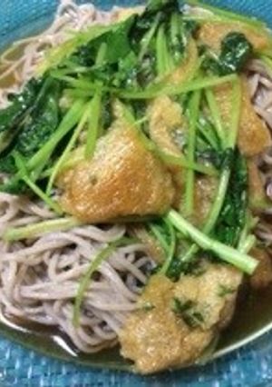 ごま油香る温ぶっかけ蕎麦-レシピのメイン写真