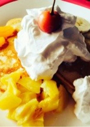 簡単ふわふわパンケーキ-レシピのメイン写真