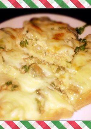 セロリの葉とツナ卵チートースト♪簡単朝食-レシピのメイン写真