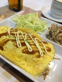たまーに食べたいオムそばめし-レシピのメイン写真