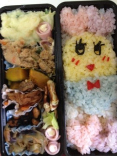 ふなっしーキャラ弁♩デコフリで簡単♩-レシピのメイン写真
