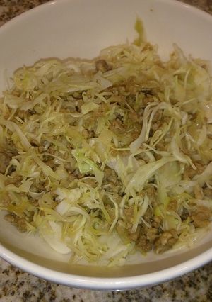 簡単!!!ｷｬﾍﾞﾂ&ひき肉炒め★-レシピのメイン写真