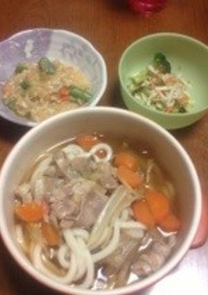 しょうが白菜うどん-レシピのメイン写真