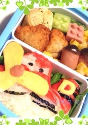 キャラ弁☆プレーンズのダスティ弁当-レシピのメイン写真