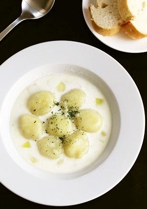 もちもち＊ニョッキのクリームスープ-レシピのメイン写真