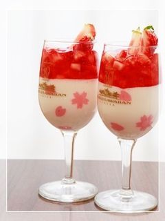春色*いちごムース-レシピのメイン写真