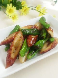 ちくわとししとうの甘辛炒め・バター風味♪-レシピのメイン写真