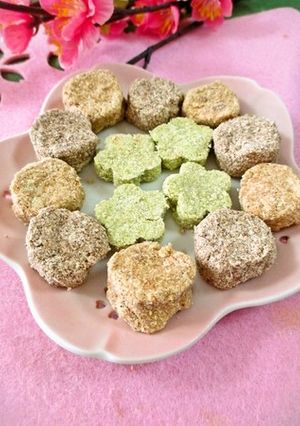 おからパウダーで✿お手軽和菓子風スイーツ-レシピのメイン写真