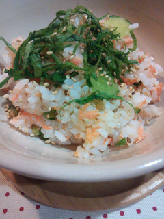 *簡単!彩り混ぜご飯*-レシピのメイン写真