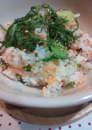 ＊簡単!彩り混ぜご飯＊-レシピのメイン写真