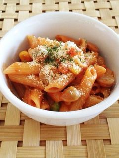 こどもナポリタン-レシピのメイン写真