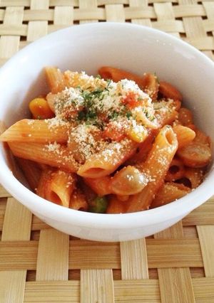 こどもナポリタン-レシピのメイン写真