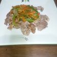 時短!安価!豚コマの甘酢あんかけ中華風
