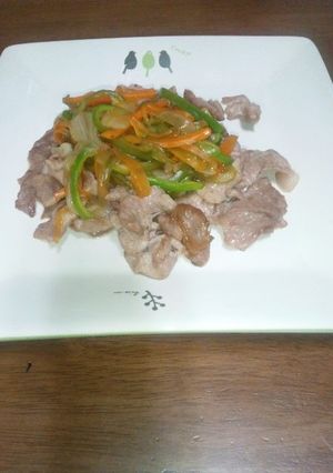 時短!安価!豚コマの甘酢あんかけ中華風-レシピのメイン写真