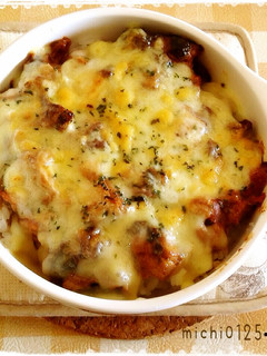 さばみそ煮缶で簡単ドリア♪-レシピのメイン写真