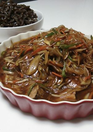 豚ﾋﾚ肉と野菜た～っぷりのｿｰｽ漬け-レシピのメイン写真