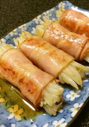 もやしのベーコン巻-レシピのメイン写真