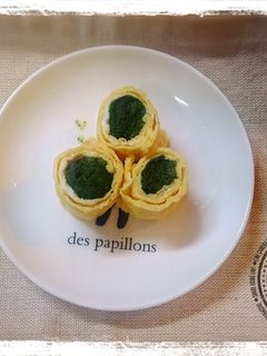 簡単♪彩りほうれん草*お弁当や副菜に*-レシピのメイン写真