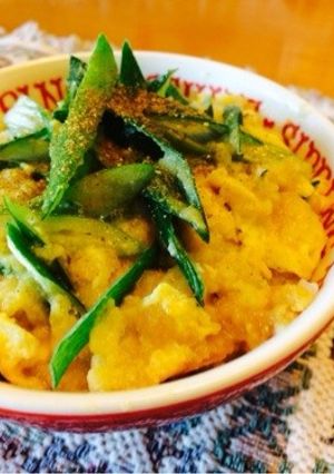 ふわっふわっ1人でニッコリおから丼-レシピのメイン写真