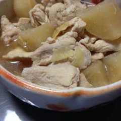 รูปของ とろける大根Part2胸肉と大根の炒め煮