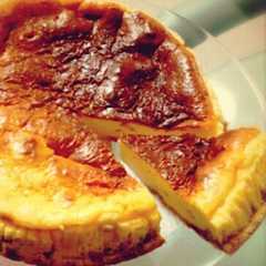 รูปของ ミキサーで簡単チーズケーキ♡