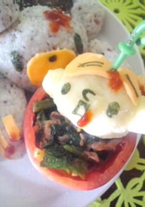キャラ弁♪ ピティー君障害事件-レシピのメイン写真