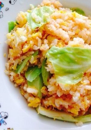たらことキャベツのチャーハン＊簡単-レシピのメイン写真