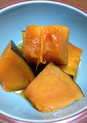 簡単♡本つゆでかぼちゃの煮物-レシピのメイン写真