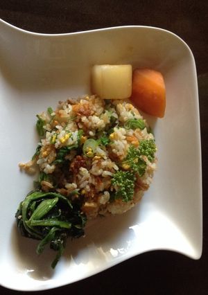 meiko風 小えびと卵と焦がし醤油炒飯-レシピのメイン写真