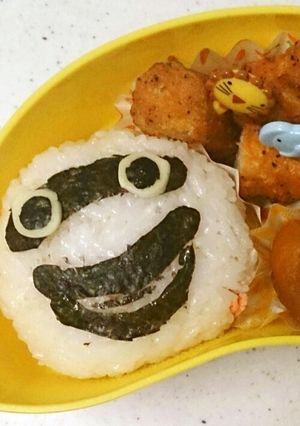 妖怪ウォッチ☆ウィスパーおにぎり-レシピのメイン写真
