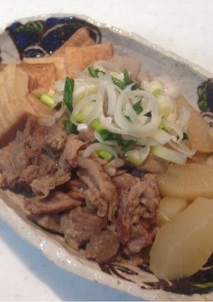 牛スジ肉と大根☆ダシダで-レシピのメイン写真