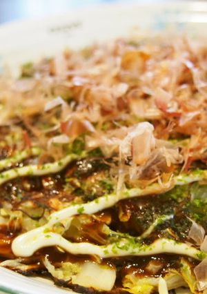 春✿お好み焼風キャベツ焼き✿粉なし✿-レシピのメイン写真