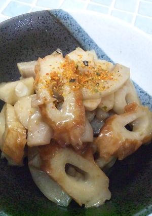 めんつゆで簡単☆れんこんきんぴら-レシピのメイン写真