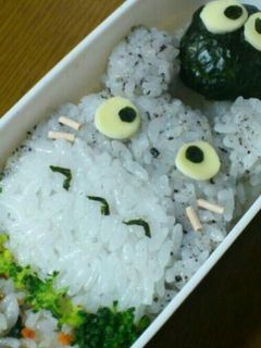 キャラ弁♡トトロ♪-レシピのメイン写真