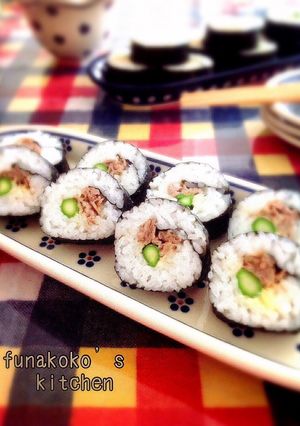 豚肉とアスパラの海苔巻き(太巻き)-レシピのメイン写真
