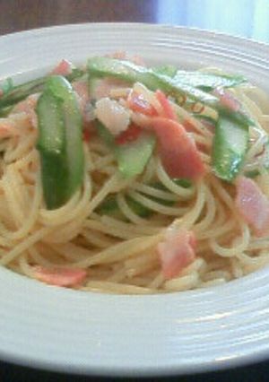 アスパラとベーコンのパスタ-レシピのメイン写真