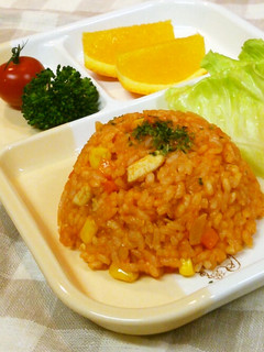 フライパン de 簡単チキンライス-レシピのメイン写真
