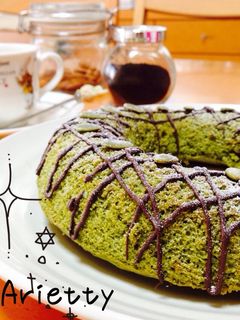 抹茶のリングケーキ-レシピのメイン写真