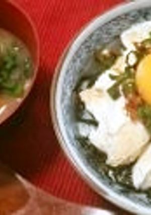朝ごはんに☆ヘルシーお豆腐どーん☆-レシピのメイン写真