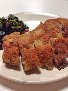 豚コマ肉でとろとろチーズとんかつ-レシピのメイン写真