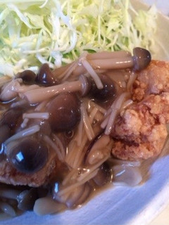 きのこ中華あん-レシピのメイン写真