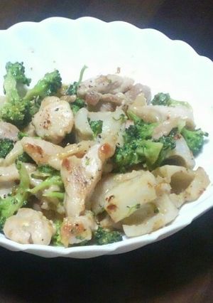 じゅわうまぁ*´ω｀*鶏の味噌マヨ炒め-レシピのメイン写真
