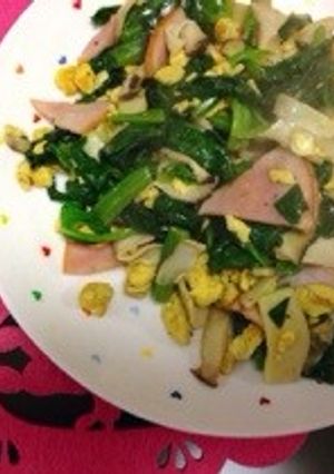 ほうれん草とエリンギでバターソテー-レシピのメイン写真