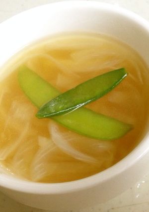 味付けコンソメだけ☆カブと玉ねぎのスープ-レシピのメイン写真