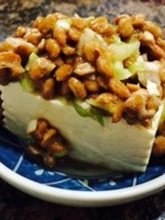 サッパリ冷奴〜甘辛納豆添え〜-レシピのメイン写真