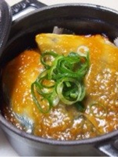ストウブで。鯖の味噌焼き-レシピのメイン写真