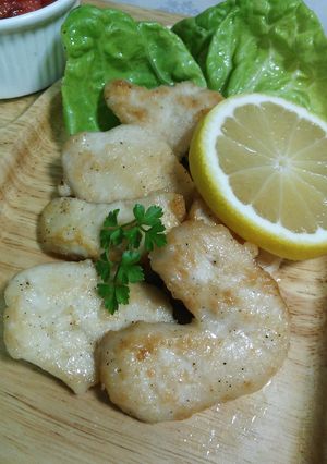 鶏胸肉の日向夏炒め-レシピのメイン写真