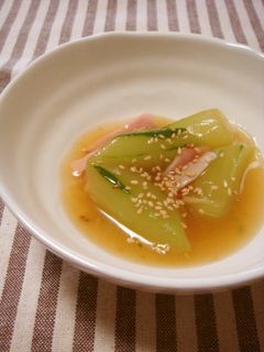 キュウリの中華風とろみ煮-レシピのメイン写真